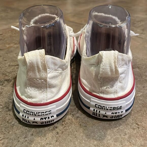Converse Chuck Taylor All Star White Shorline Slip-onSneaker Shoes Womens Size 8 - Picture 5 of 12